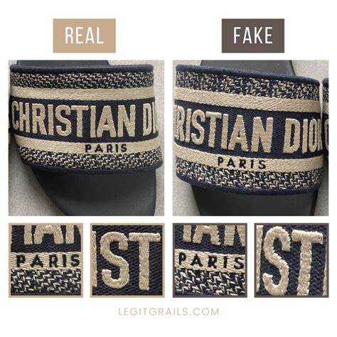 christian dior slides real vs fake|dior dway authenticity.